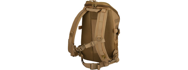 Lancer Tactical 14L Travel Backpack (Khaki) Airsoft Gun Accessories