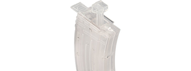 500 Round AK Magazine-Style Speedloader (Color: Clear) Airsoft Gun / Accessories