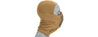 Lancer Tactical Shadow Warrior Hood Mesh Balaclava Face Mask (Color: Tan) Airsoft Gun / Accessories