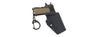 Tactical Detachable Mini 1911 Pistol Keychain with Holster (Color: Black)