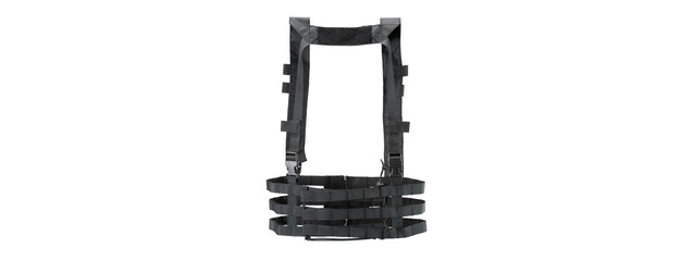 Lancer Tactical Low Profile Chest Rig (Color: Black)