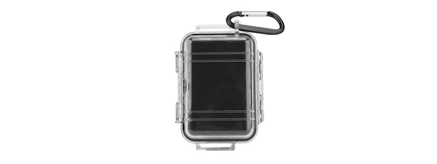 Clear & Black Micro Storage Case