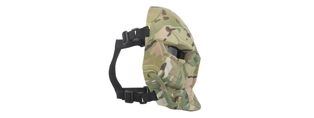 Chastener II Full Face Mask (Color: Multi-Camo)