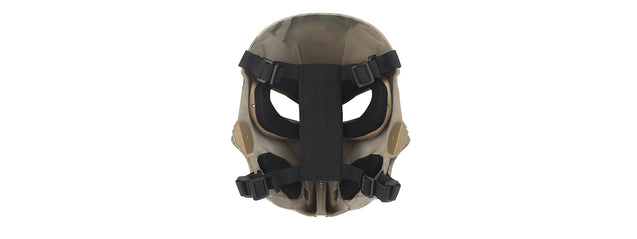 Chastener II Full Face Mask (Color: Multi-Camo)