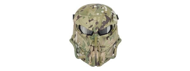 Chastener II Full Face Mask (Color: Multi-Camo)