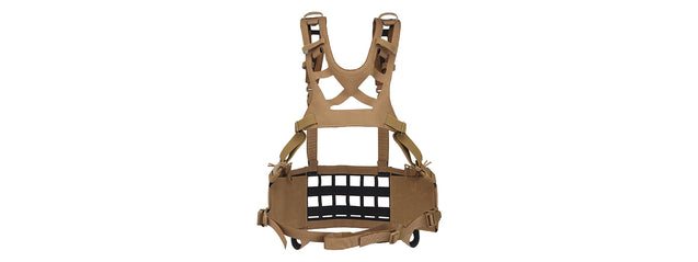 Lightweight SPC Tactical Chest Rig (Color: Coyote Brown)