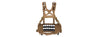 Lightweight SPC Tactical Chest Rig (Color: Coyote Brown)