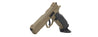 Tactical Detachable Mini Pistol Keychain (Color: Tan)