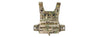 Lightweight SPC Laser Cut Tactical Vest (Color: Multi-Camo)