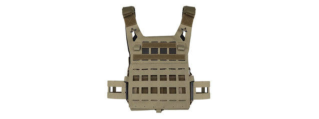 Lightweight SPC Laser Cut Tactical Vest (Color: Ranger Green)