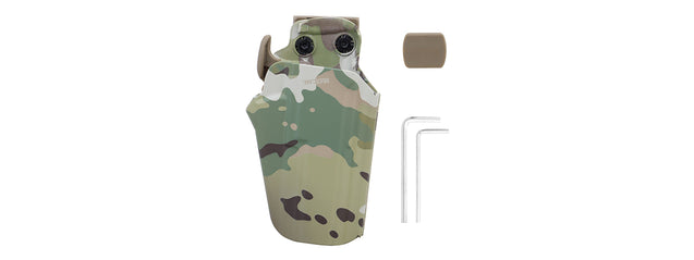 750 Universal Holster for Airsoft Sub-Compact Pistols (Color: Multi-Camo)