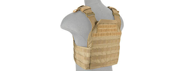 Lancer Tactical Assault Recon Plate Carrier (Tan)