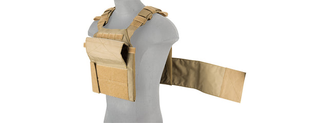 Lancer Tactical Assault Recon Plate Carrier (Tan)