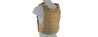 Lancer Tactical Buckle Up Version Airsoft Plate Carrier (Tan)