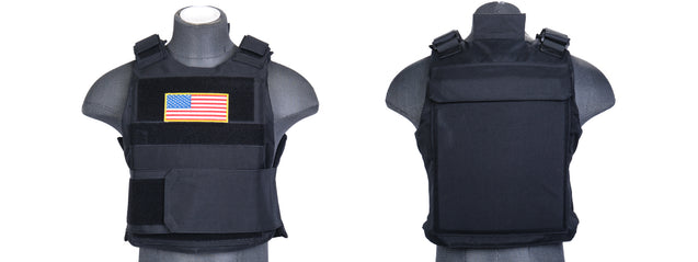 CA-302BN Nylon Body Armor Tactical Vest (Black) Airsoft Gun / Accessories