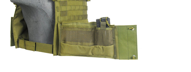 1000D Nylon Airsoft Molle Tactical Vest (OD Green) Airsoft Gun Accessories