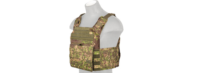 CA-313P Speed Attack Tactical Vest (PC Green) Airsoft Gun Accessories