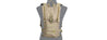 Ca-321Kn Lancer Tactical Lightweight Hydration Backpack (Coyote Brown) Airsoft Gun Accessories