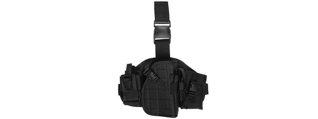 Ca-324Bn Nylon Molle Platform Drop Leg Holster (Bk) Airsoft Gun / Accessories