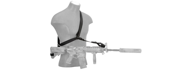 Lancer Tactical CA-327B Three Point Sling in Black Airsoft Gun / Accessories