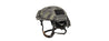 Ca-334U Ach Base Jump Helmet (Camo Black), Lg/Xl