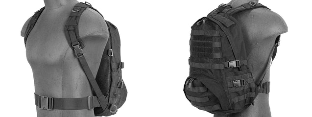 Ca-354Bn Lancer Tactical Nylon Patrol Backpack (Black) Airsoft Gun Accessories