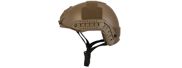 Lancer Tacitical CA-739T Ballistic Helmet in Dark Earth (Basic Version) Airsoft Gun Accessories