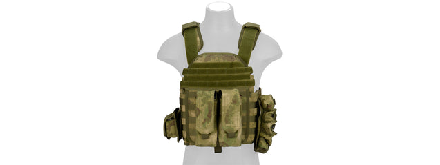 CA-8257F Lancer Tactical Molle AK Tactical Vest (AT-FG) Airsoft Gun Accessories