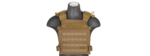 CA-883KN Nylon Lightweight Tactical Vest (Khaki)