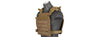 CA-883KN Nylon Lightweight Tactical Vest (Khaki)