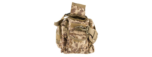 Lancer Tactical 1000D Polyester Small Range Molle Bag (Desert Digital) Airsoft Gun Accessories