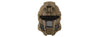 Interstellar Battle Trooper Full Face Airsoft Helmet (TAN) Airsoft Gun / Accessories