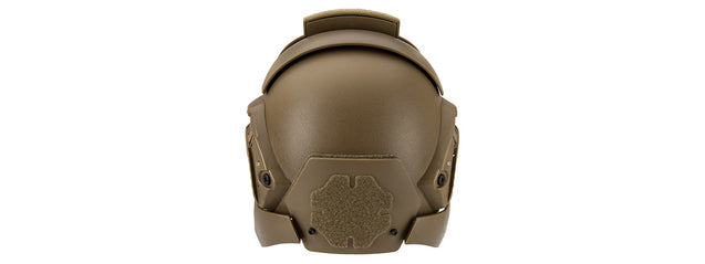 Interstellar Battle Trooper Full Face Airsoft Helmet (TAN) Airsoft Gun / Accessories