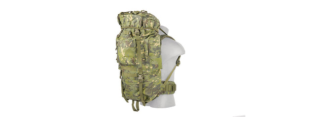 Ca-L108Mt 65L Waterproof Outdoor Trail Backpack (Camo Tropic) Airsoft Gun Accessories