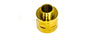 Cowcow A01 Stainless Steel Silencer Adaptor (Gold) Airsoft Gun / Accessories