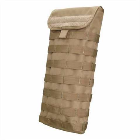 Condor Outdoor Tactical Molle Hydration Carrier W/ 2.5L Bladder - Tan Airsoft Gun Accessories