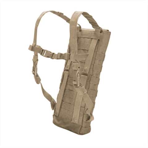 Condor Outdoor Tactical Molle Hydration Carrier W/ 2.5L Bladder - Tan Airsoft Gun Accessories