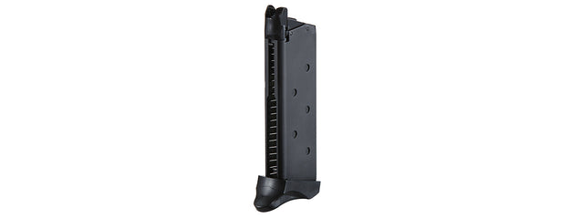 Double Bell AM45 Gas Blowback 18rd Green Gas Magazine - Black