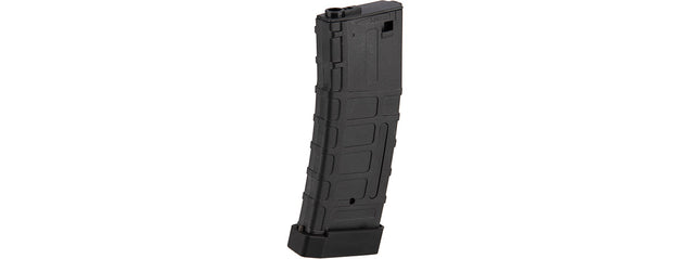 Double Bell 120rd Mid Cap M4 Airsoft AEG Magazine w/ Tactical Base Plate (Black)