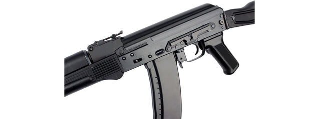 Airsoft Gun E&L AK74MN Essential Stamped Steel Airsoft AEG w/ Polymer Furniture (Color: Black)