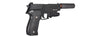 G26A Spring Pistol w/ Laser & Suppressor (Black)