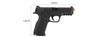 UK ARMS G53 Airsoft Spring Pistol (Black)