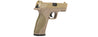 UK ARMS G53T 1:1 Replica Airsoft Spring Pistol (Tan)