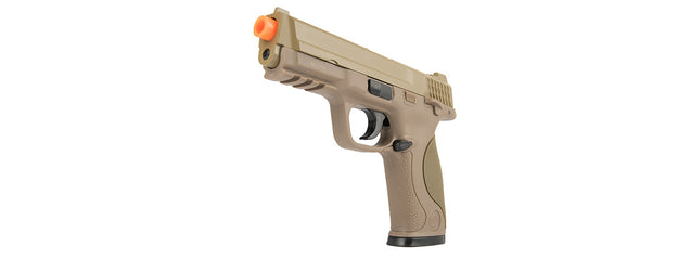 UK ARMS G53T 1:1 Replica Airsoft Spring Pistol (Tan)