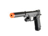 Ukarms G6A Full Metal Spring Airsoft Pistol w/ Barrel Extension & Laser