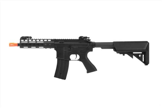 GE M4 Carbine Airsoft AEG Rifle w/ Full Metal KeyMod RIS - BLACK Airsoft Gun Guns