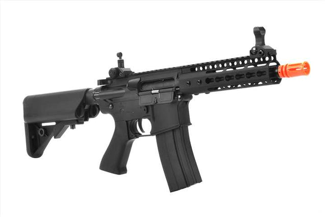 GE M4 Carbine Airsoft AEG Rifle w/ Full Metal KeyMod RIS - BLACK Airsoft Gun Guns