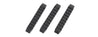 Golden Eagle Airsoft Gun Full Metal KeyMod 9-Slot Picatinny Rail Segments (Black)