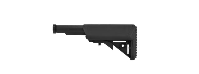 Golden Eagle Retractable Sopmod Stock W/ Buffer Tube - Black