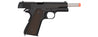 Golden Eagle IMF 3305 1911A1 Single Stack Semi-Auto GBB Metal Pistol, Bk